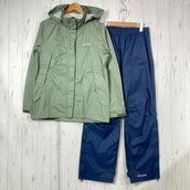 【Women's L グリーン系】 Columbia ( コロンビア ) シンプソン サンクチュアリ レインスーツ レインジャケット レインパンツ ナイロン ウェア セットアップ レインスーツ レインシェル z00059026 レインスーツ レインシェル セットアップ