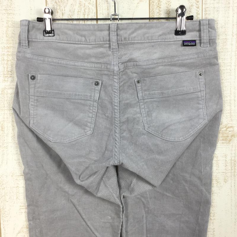 【Women's 26 グレー系】 Patagonia ( パタゴニア ) フィッテド コーデュロイ パンツ Fitted Corduroy Pants 55055 International Women's  コットン ロングパンツ ボトムス ウェア