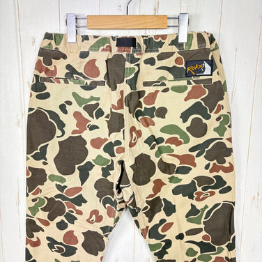 【Men's M カーキ系】 Rokx ( ロックス ) カモフラージュ ストリート パンツ Camouflage Street Pant RXMF201103 DUCKCAMO KHAKI z00056125 DUCKCAMO KHAKI コットン ロングパンツ