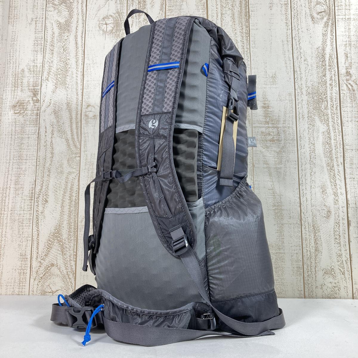 【OneSize灰色】Gossamer Gear Murmur 36 Murmur 36超轻背包容量【30L-54L】背包包收纳