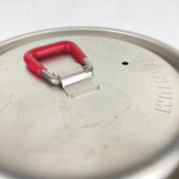 One Size Silver MSR Titanium Kettle 850ml (Discontinued Model, Hard to Find) Titanium Cookware Kettle (z00054250)