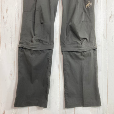 【Women's M グレー系】 Mammut ( マムート ) ボンブー ライト 3/4 2イン1 パンツ BOMBOO Light 3/4 2in1 Pants Women 耐久撥水 ストレッチ コンバーチブル トレッキングパンツ ポリエステル ウェア ボトムス