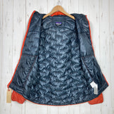 【Men's S オレンジ系】 2021 Patagonia ( パタゴニア ) ダス ライト フーディ DAS Light Hoody メトリックオレンジ Metric Orange MEOR 化繊ダウン ウェア トップス アウター ジャケット 化繊インサレーショ