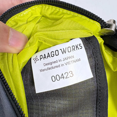 [One Size, Gray] Paago Works Switch M Nylon Bag Storage Sacoche Pouch z00057892 Sacoche Pouch Bag Storage