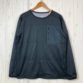 【Men's L ブラック系】 Millet ( ミレー ) アルファ ライト スウェット II クルー ALPHA LIGHT SWEAT II CREW 化繊ダウン ウェア トップス アウター ジャケット 化繊インサレーション z00058906 化繊インサレ