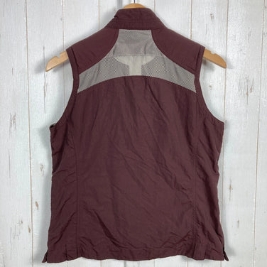 Montbell 女式中棕色徒步背心，尼龙防风背心（z00053763）