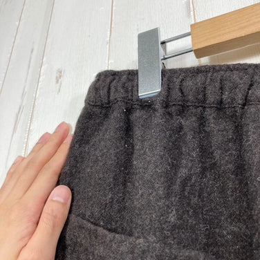 【Unisex M ブラウン系】 Shinogi By Axesquin ( 凌 By アクシーズクイン ) ハカマスカート wool 桧皮色 ウール ウェア ボトムス スカート z00058735 桧皮色 スカート ボトムス ウェア