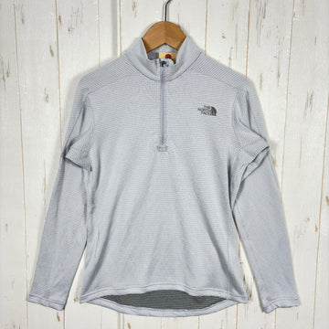 【Women's S グレー系】 The North Face ( ザ・ノースフェイス ) ロングスリーブフラッシュドライジップアップ L/S FlashDry Zip Up ポリエステル ウェア トップス インナー シャツ ロングスリーブシャツ 化繊 z000556