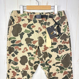 【Men's M カーキ系】 Rokx ( ロックス ) カモフラージュ ストリート パンツ Camouflage Street Pant RXMF201103 DUCKCAMO KHAKI z00056125 DUCKCAMO KHAKI コットン ロングパンツ