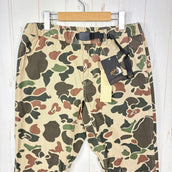 【Men's M カーキ系】 Rokx ( ロックス ) カモフラージュ ストリート パンツ Camouflage Street Pant RXMF201103 DUCKCAMO KHAKI z00056125 DUCKCAMO KHAKI コットン ロングパンツ
