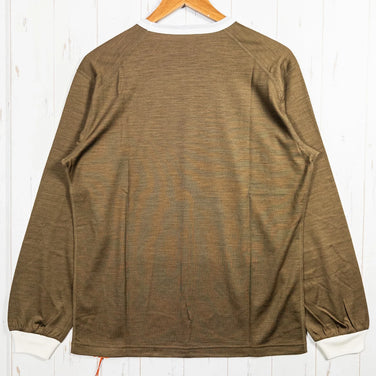 【Men's S ブラウン系】 Ridge Mountain Gear ( リッジマウンテンギア ) アンワインド メリノ ティー ロングスリーブ Unwind Merino Tee Long Sleeve Rustic Bronze メリノウール ウェア トップス - 【公式】2ndGEAR（セカンドギア）Webショップ【登山用品・アウトドア用品専門 買取販売店】