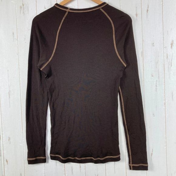 【Men's S ブラウン系】 Smartwool ( スマートウール ) メリノ ロングスリーブ クルー Merino Longsleeve Crew メリノウール ウェア トップス インナー シャツ ロングスリーブTシャツ クルーネック ウール z0005940