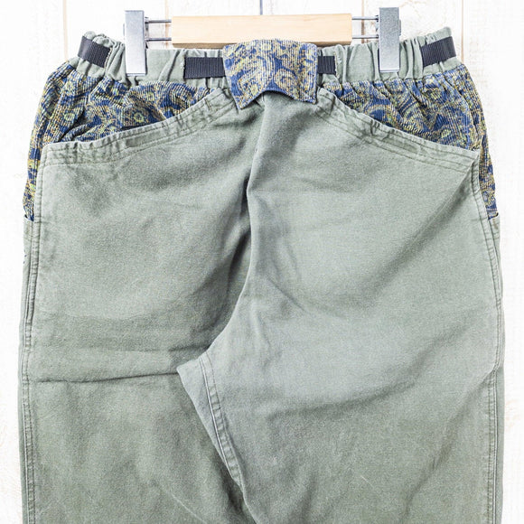 【Men's S グリーン系】 c2000 Last Chance ( ラストチャンス ) クライミングパンツ Climbing Pants 生産終了モデル 入手困難 ライトダック×ペイズリー柄コーデュロイ コットン ウェア ボトムス ロングパンツ コットン z00 - 【公式】2ndGEAR（セカンドギア）Webショップ【登山用品・アウトドア用品専門 買取販売店】