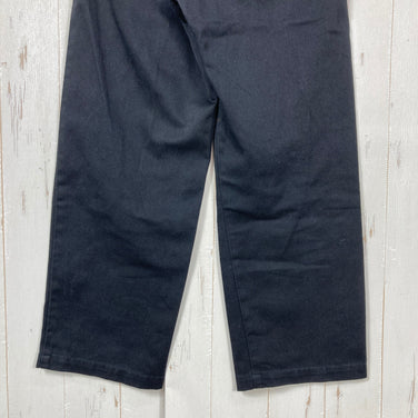 【Women's S ブラック系】 Gramicci ( グラミチ ) ベルト タック ワイド パンツ Belt Tuck Wide Pants 入手困難 Dickies × FREAK'S STORE 別注 トリプルネーム ポリエステル ウェア ボトムス ロングパンツ