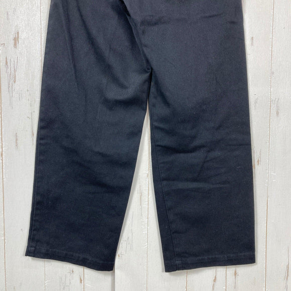 【Women's S ブラック系】 Gramicci ( グラミチ ) ベルト タック ワイド パンツ Belt Tuck Wide Pants 入手困難 Dickies × FREAK'S STORE 別注 トリプルネーム ポリエステル ウェア ボトムス ロングパンツ