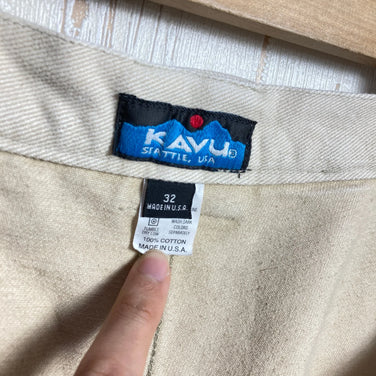 【Men's 32 アイボリー系】 Kavu ( カブー ) コットン ワーク ショーツ コットン ウェア ボトムス ショーツ ショートパンツ コットン z00052027 コットン ショーツ ショートパンツ ボトムス ウェア - 【公式】2ndGEAR（セカンドギア）Webショップ【登山用品・アウトドア用品専門 買取販売店】