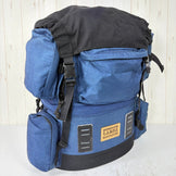 【Unisex OneSize ネイビー系】 Lamda（ラムダ） フラップ付カメラザック 4型 Camera Backpack Type 4 2気室 中折れタイプ ナイロン バッグ ストレージ バックパック 容量【30L～54L】 z00060623  容量【30L～54L】