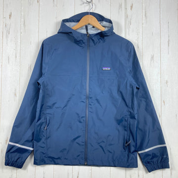 【Kid's XXL ネイビー系】 2023 Patagonia ( パタゴニア ) トレントシェル 3L レイン ジャケット Torrentshell 3L Rain Jacket NENA ナイロン ウェア トップス アウター ジャケット レインシェル z00053