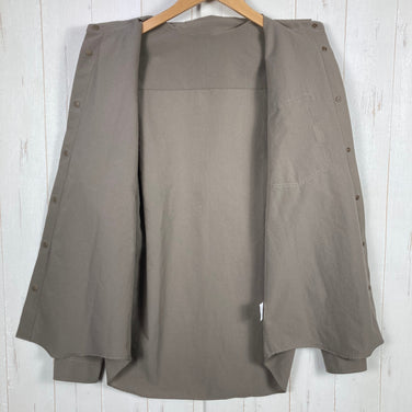 【Men's S ベージュ系】 Ridge Mountain Gear ( リッジマウンテンギア ) ベーシックロングスリーブシャツ ポリエステル ウェア トップス インナー シャツ ロングスリーブシャツ 化繊 z00054859  化繊 ロングスリーブシャツ イン