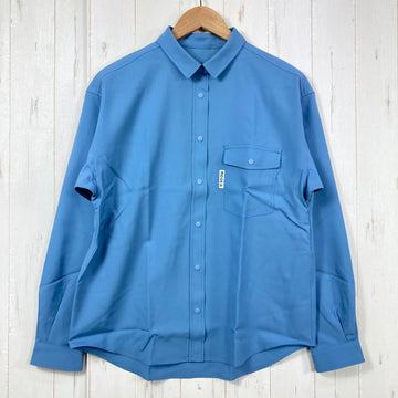 【Women's L ブルー系】 Ridge Mountain Gear ( リッジマウンテンギア ) メリノ ベーシック ロングスリーブ シャツ Merino Basic Long Sleeve Shirt Glacier Blue z00058940 Glacie