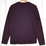 【Men's L パープル系】Waipoua ( ワイポウア ) ミッドウェイト メリノウール ロングスリーブ クルー Midweight Merinowool Long Sleeve Crew ロンt Tシャツ ベースレイヤー Men's ウール ロングスリーブTシャツ クルーネック インナー シャツ トップス ウェア - 【公式】2ndGEAR（セカンドギア）Webショップ【登山用品・アウトドア用品専門 買取販売店】