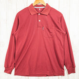 【Men's S レッド系】 Montbell ( モンベル ) ウイックロン ロングスリーブ ポロシャツ WIC. Long Sleeve Polo Shirt ポリエステル ウェア トップス インナー シャツ ロングスリーブシャツ 化繊 z00051166 - 【公式】2ndGEAR（セカンドギア）Webショップ【登山用品・アウトドア用品専門 買取販売店】