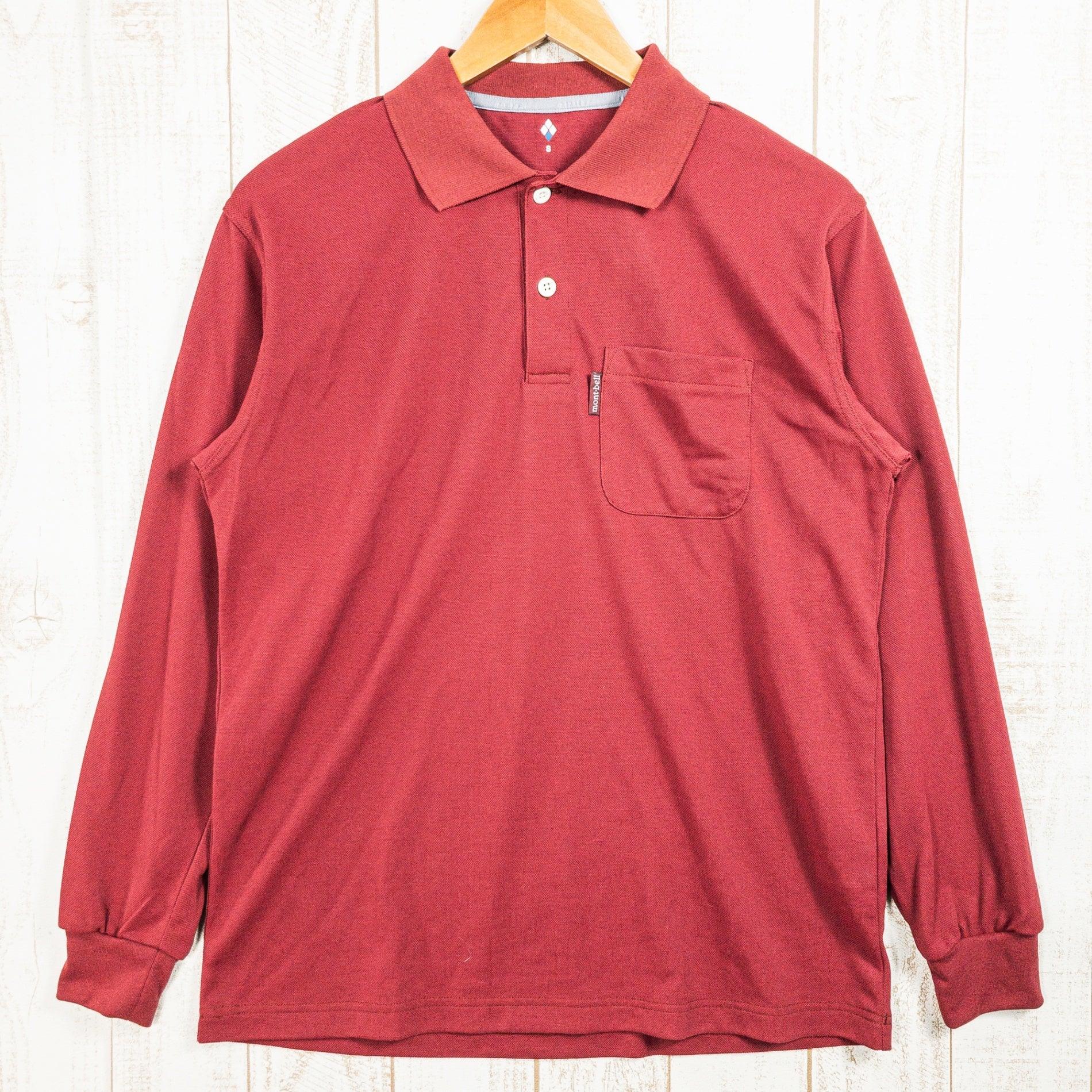 【Men's S レッド系】 Montbell ( モンベル ) ウイックロン ロングスリーブ ポロシャツ WIC. Long Sleeve Polo Shirt ポリエステル ウェア トップス インナー シャツ ロングスリーブシャツ 化繊 z00051166 - 【公式】2ndGEAR（セカンドギア）Webショップ【登山用品・アウトドア用品専門 買取販売店】