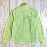 【Women's S グリーン系】 Lowe Alpine ( ロウアルパイン ) ロングスリーブ コットン チェックシャツ コットン ウェア トップス インナー シャツ ロングスリーブシャツ 化繊 z00051922 化繊 ロングスリーブシャツ インナー シャツ ト - 【公式】2ndGEAR（セカンドギア）Webショップ【登山用品・アウトドア用品専門 買取販売店】