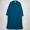 【Women's M ネイビー系】 Mizuno ( ミズノ ) ストレッチ サッカー シャツ ワンピース Stretch Seersucker Shirt Dress ポリエステル ウェア ドレス ワンピース z00060582  ドレス ワンピース ウェア-1