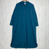 【Women's M ネイビー系】 Mizuno ( ミズノ ) ストレッチ サッカー シャツ ワンピース Stretch Seersucker Shirt Dress ポリエステル ウェア ドレス ワンピース z00060582  ドレス ワンピース ウェア