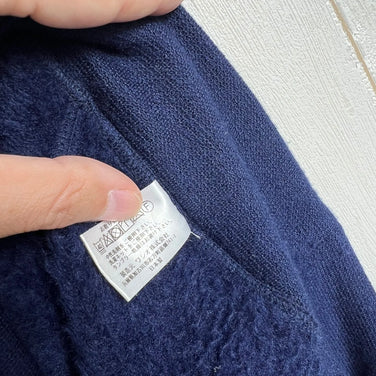 男女通用 XL 码 Yetina 海军蓝套头连帽衫，羊毛材质，上衣，内衣，连帽衫，z00053994