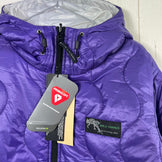 【Men's M グレー系】 Wildthings ( ワイルドシングス ) リバーシブル ビレイ ジャケット Reversible Belay Jacket WT24120SK PPL×GRY z00056188 PPL×GRY 化繊インサレーション アウター