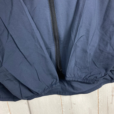 Men's Size L Navy The North Face Swallowtail Vent Hoodie Nylon Windshell Jacket (z00054899)