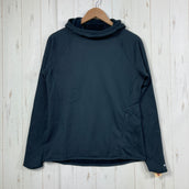 【Women's S ブラック系】 Mountain Hardwear ( マウンテンハードウェア ) エアメッシュ フーディ AirMesh Long Sleeve Hoody Octa リバーシブル ポリエステル ウェア トップス アウター ジャケット フリース T