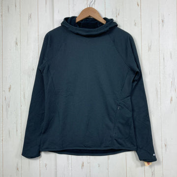 【Women's S ブラック系】 Mountain Hardwear ( マウンテンハードウェア ) エアメッシュ フーディ AirMesh Long Sleeve Hoody Octa リバーシブル ポリエステル ウェア トップス アウター ジャケット フリース T