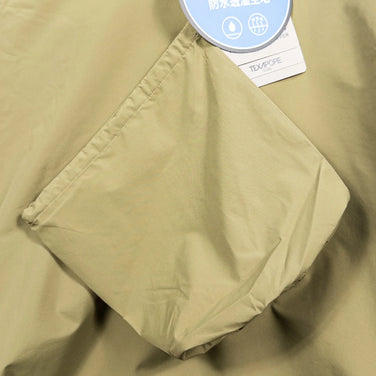 男式均码绿色 Jackwolfskin Tarp Transform 雨披，涤纶雨衣，上衣，外套，夹克，z00053091