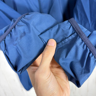 Men's Size Small Navy The North Face Swallowtail Vent Hoodie Nylon Windshell Jacket (z00055386)