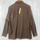 【Unisex M ブラウン系】 Yamatomichi ( 山と道 ) メリノ シャツ Merino Shirt メリノウール ウェア トップス インナー シャツ ロングスリーブシャツ ウール z00058595  ウール ロングスリーブシャツ インナー シャツ ト