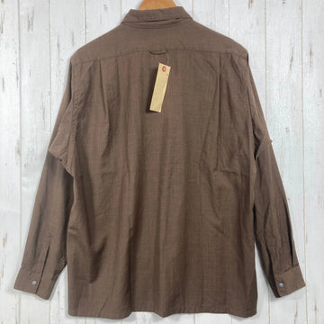 【Unisex M ブラウン系】 Yamatomichi ( 山と道 ) メリノ シャツ Merino Shirt メリノウール ウェア トップス インナー シャツ ロングスリーブシャツ ウール z00058595  ウール ロングスリーブシャツ インナー シャツ ト - 0