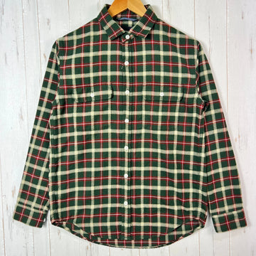 【Men's S グリーン系】 The North Face ( ザ・ノースフェイス ) フランネル チェックシャツ ポリエステル ウェア トップス インナー シャツ ロングスリーブシャツ 化繊 z00053537  化繊 ロングスリーブシャツ インナー シャツ ト