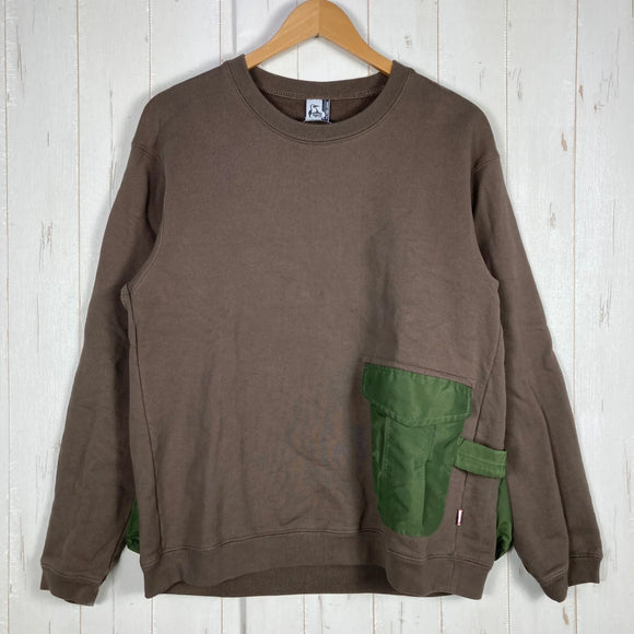【Men's S ブラウン系】 Chums ( チャムス ) キャンピング スウェット Camping sweat コットン ウェア トップス アウター ジャケット フリース z00054453  フリース アウター ジャケット トップス ウェア