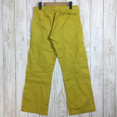 【Men's XS イエロー系】Black Diamond ( ブラックダイヤモンド ) ストレッチ コットン クライミングパンツ 生産終了モデル 入手困難 Men's コットン ロングパンツ ボトムス ウェア - 【公式】2ndGEAR（セカンドギア）Webショップ【登山用品・アウトドア用品専門 買取販売店】