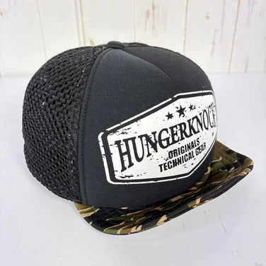 【OneSize ブラック系】 Hungerknock Originals ( ハンガーノック オリジナルス ) カモフラージュ ツバタン キャップ Camouflage TSUBATAN CAP ポリエステル ウェア ウェア小物 ヘッドウェア キャップ z0005