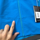 Arcteryx Gamma LT Hoody, Men's, Size Small, Blue, Adriatic Blue, Nylon, Softshell Jacket, Outerwear, z00053910, Adriatic Blue