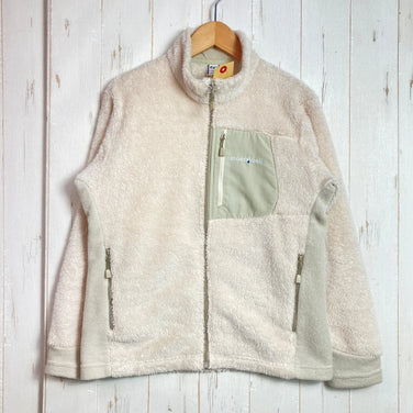 【儿童 150 象牙白系】 Montbell (蒙特贝尔) ClimaAir 抓绒夹克 涤纶 服装 上衣 外套 抓绒 z00057514 抓绒 外套 夹克 上衣 服装