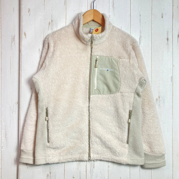 【Kid's 150 アイボリー系】 Montbell ( モンベル ) クリマエアジャケット ポリエステル ウェア トップス アウター ジャケット フリース z00057514  フリース アウター ジャケット トップス ウェア