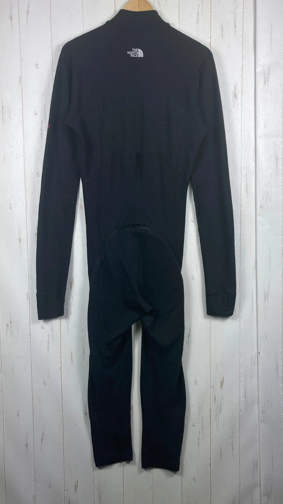 【Men's S ブラック系】 The North Face ( ザ・ノースフェイス ) ウール ベースレイヤー ワンピース Wool Base Layer One-Piece サミットシリーズ 欧米規格モデル メリノウール ウェア トップス アウター ジャケット