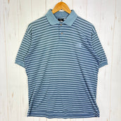 【Men's M ネイビー系】 The North Face ( ザ・ノースフェイス ) ショートスリーブ ボーダー ポロ ポリエステル ウェア トップス インナー シャツ ショートスリーブシャツ 化繊 z00058786  化繊 ショートスリーブシャツ インナー