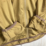 男式大号米色小米中层网眼连帽衫，涤纶，软壳夹克，上衣（z00053893）