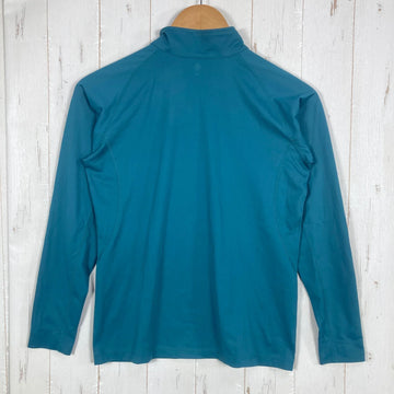 【Women's S ブルー系】 Montbell ( モンベル ) クールライト ロングスリーブ ジップ シャツ Cool Light Long Sleeve Zip Shirt ポリエステル ウェア トップス インナー シャツ ロングスリーブシャツ 化繊 z000 - 0